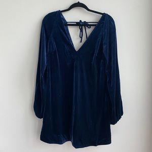 Free People velvet dress